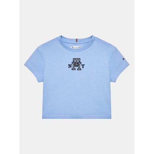 Tommy Hilfiger T-Shirt KG0KG07437 D Niebieski Regular Fit ze sklepu MODIVO w kategorii T-shirty chłopięce - zdjęcie 168390244