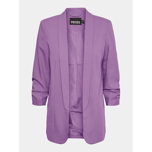 Pieces Marynarka Bosella 17090996 Fioletowy Regular Fit Pieces XL MODIVO