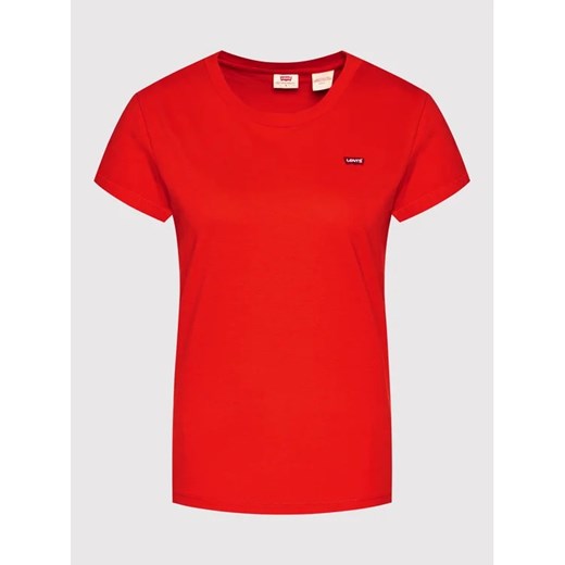Levi's® T-Shirt The Perfect Tee 39185-0100 Czerwony Regular Fit XS wyprzedaż MODIVO