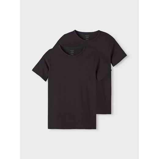 NAME IT Komplet 2 t-shirtów 13209164 Czarny Slim Fit ze sklepu MODIVO w kategorii T-shirty chłopięce - zdjęcie 168391723