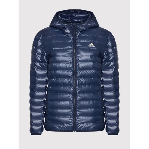 adidas Kurtka puchowa Varilite DX0785 Granatowy Slim Fit L MODIVO