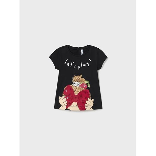 Mayoral T-Shirt 1013 Czarny ze sklepu MODIVO w kategorii Koszulki niemowlęce - zdjęcie 168392884
