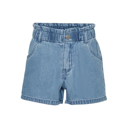 Vero Moda Girl Spodnie materiałowe 10286434 Niebieski Straight Fit ze sklepu MODIVO w kategorii Spodenki dziewczęce - zdjęcie 168392962