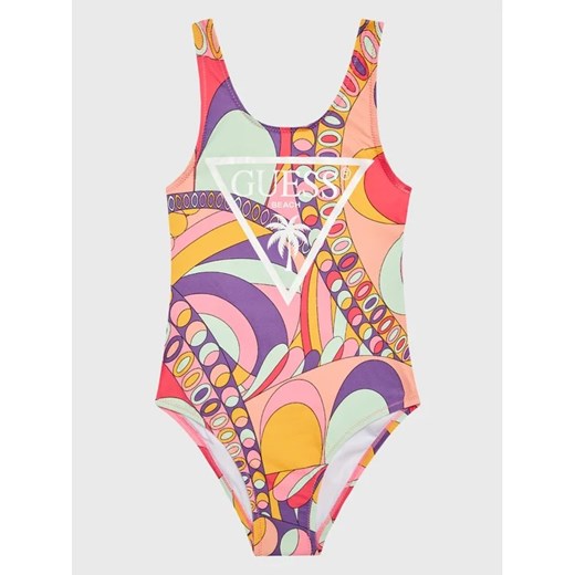 Guess Strój kąpielowy J3GZ00 MP004 Kolorowy Guess 12Y okazja MODIVO