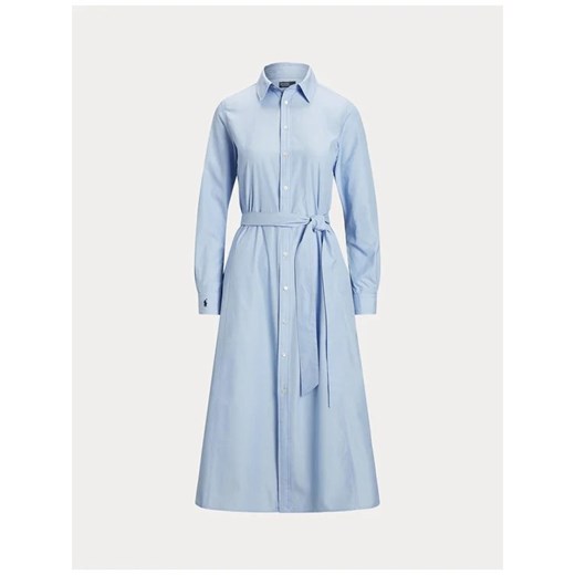 Polo Ralph Lauren Sukienka koszulowa 211910817001 Niebieski Regular Fit Polo Ralph Lauren 8 MODIVO okazja