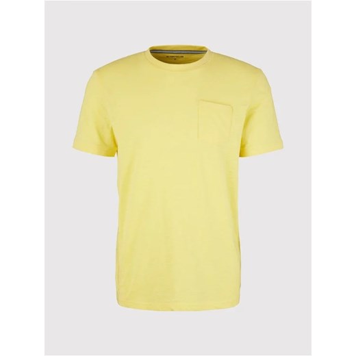 Tom Tailor T-Shirt 1031579 Żółty Regular Fit Tom Tailor M okazyjna cena MODIVO