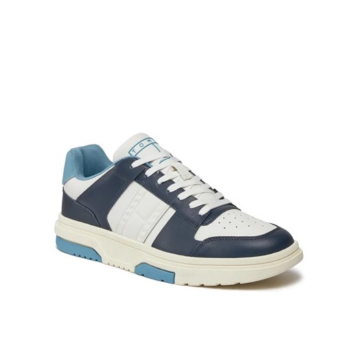 Tommy Jeans Sneakersy Tjm Leather Cupsole 2.0 EM0EM01283 Granatowy Tommy Jeans 40 MODIVO