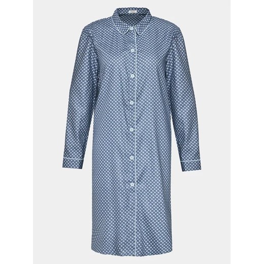 Selmark Koszula nocna Corba Tera P7363 Niebieski Regular Fit Selmark 2 MODIVO wyprzedaż