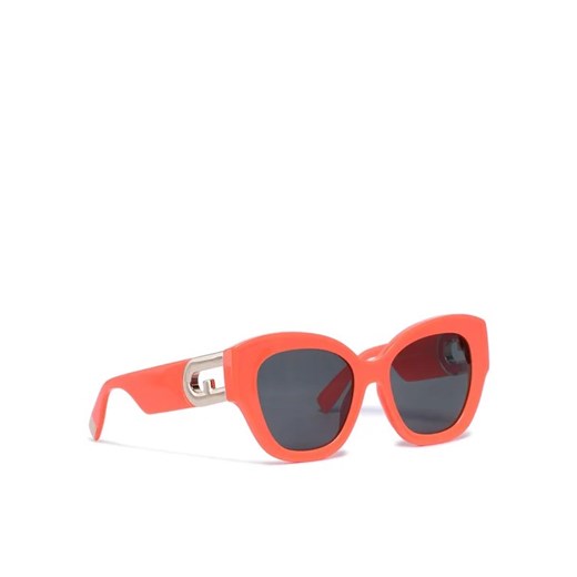 Furla Okulary przeciwsłoneczne Sunglasses SFU596 D00044-A.0116-ARL00-4-401-20-CN-D Koralowy ze sklepu MODIVO w kategorii Okulary przeciwsłoneczne damskie - zdjęcie 168395360