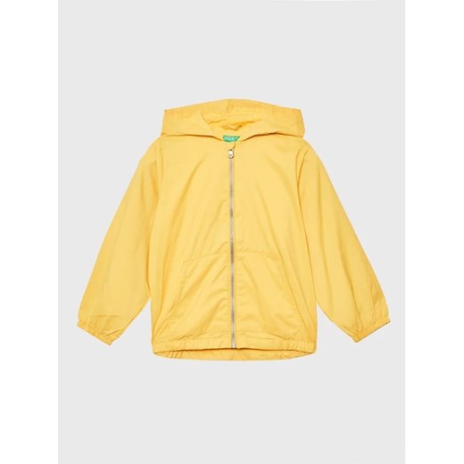 United Colors Of Benetton Kurtka przejściowa 2WU0GN012 Żółty Regular Fit ze sklepu MODIVO w kategorii Kombinezony i kurtki - zdjęcie 168395364