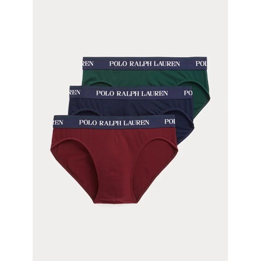 Polo Ralph Lauren Komplet 3 par slipów 714840543014 Kolorowy ze sklepu MODIVO w kategorii Majtki męskie - zdjęcie 168396072