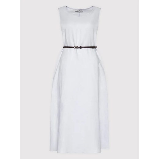 Max Mara Leisure Sukienka letnia Francia 32210526 Niebieski Regular Fit 42 MODIVO wyprzedaż