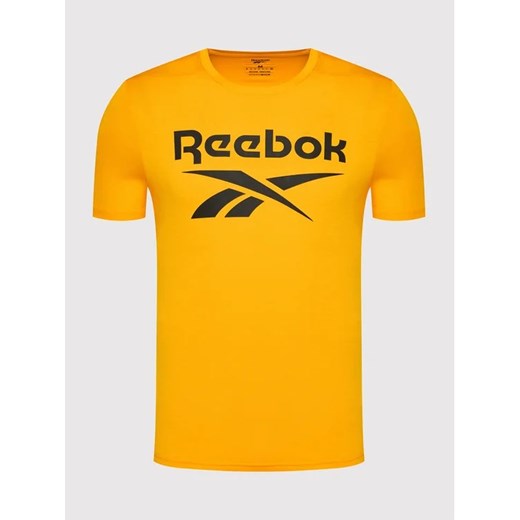 Reebok T-Shirt Workout Ready Supremium Graphic GT5759 Pomarańczowy Regular Fit Reebok S okazja MODIVO