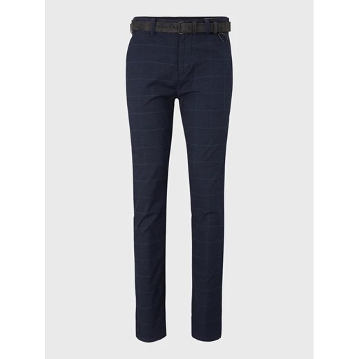 Tom Tailor Denim Chinosy 1020451 Granatowy Straight Fit Tom Tailor Denim 34_34 MODIVO