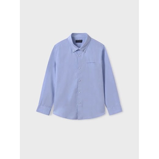 Mayoral Koszula 874 Niebieski Regular Fit ze sklepu MODIVO w kategorii Koszule chłopięce - zdjęcie 168396642