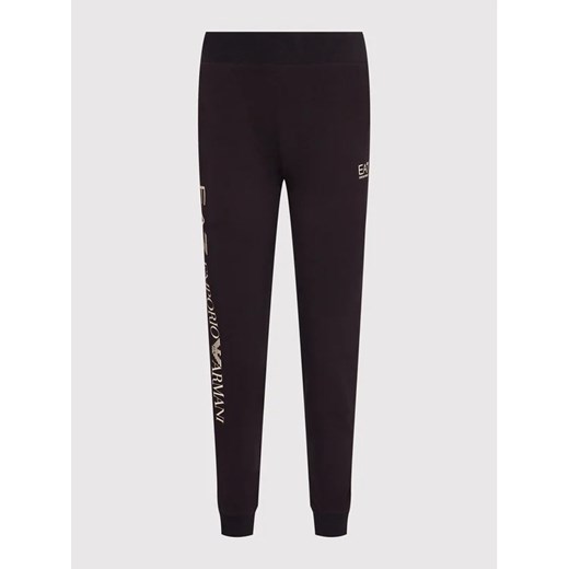 EA7 Emporio Armani Spodnie dresowe 8NTP85 TJCQZ 0200 Czarny Regular Fit M MODIVO