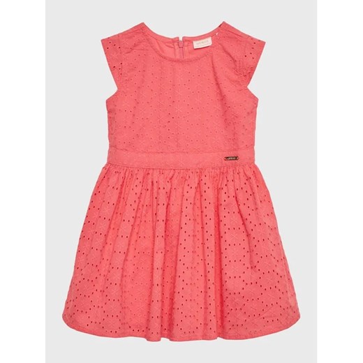 Guess Sukienka codzienna K3GK10 WFBC0 Różowy Regular Fit ze sklepu MODIVO w kategorii Sukienki dziewczęce - zdjęcie 168397253