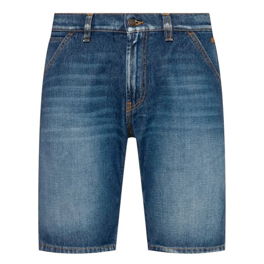 MSGM Szorty jeansowe 2840MB43L 207072 Granatowy Regular Fit 48 promocja MODIVO