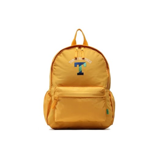 Tommy Hilfiger Plecak Colorful Yarsity Bacpack AU0AU01721 Pomarańczowy ze sklepu MODIVO w kategorii Plecaki dla dzieci - zdjęcie 168397474