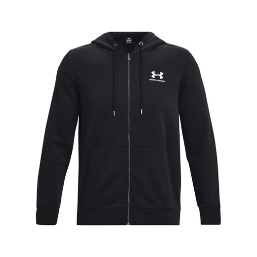 Under Armour Bluza UA Essential Fleece FZ Hood 1373881 Czarny Regular Fit Under Armour M wyprzedaż MODIVO