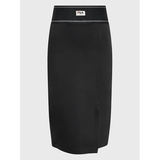 Fila Spódnica midi Terlizzi FAW0240 Czarny Regular Fit Fila M wyprzedaż MODIVO