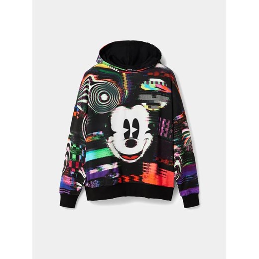 Desigual Bluza 23WWSK11 Czarny Oversize Desigual M MODIVO wyprzedaż