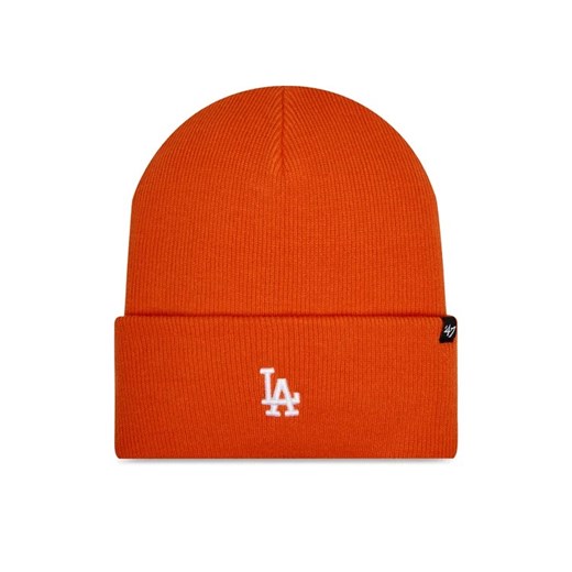 47 Brand Czapka MLB Los Angeles Dodgers Base Runner 47 B-BRNCK12ACE-OR Pomarańczowy ze sklepu MODIVO w kategorii Czapki zimowe damskie - zdjęcie 168399362