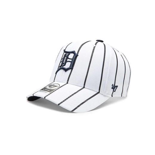 47 Brand Czapka z daszkiem MLB Detroit Tigers Bird Cage 47 MVP B-BDCG09WBV-WH Biały ze sklepu MODIVO w kategorii Czapki z daszkiem męskie - zdjęcie 168399420