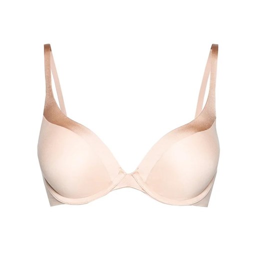 Triumph Biustonosz push-up Body Make-Up Soft Touch 10205991 Beżowy Triumph 65D MODIVO