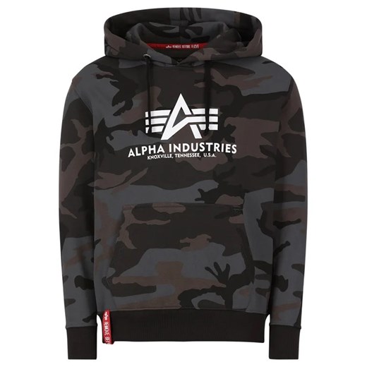 Alpha Industries Bluza Basic 178312C Zielony Regular Fit Alpha Industries L MODIVO