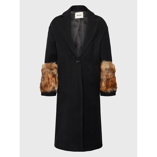 Dixie Płaszcz przejściowy K255U038A Czarny Regular Fit ze sklepu MODIVO w kategorii Płaszcze damskie - zdjęcie 168401344