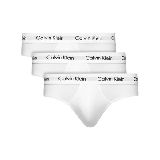 Calvin Klein Underwear Komplet 3 par slipów 0000U2661G Biały ze sklepu MODIVO w kategorii Kąpielówki - zdjęcie 168401410