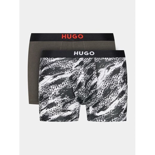 Hugo Komplet 2 par bokserek 50501385 Czarny ze sklepu MODIVO w kategorii Majtki męskie - zdjęcie 168401614
