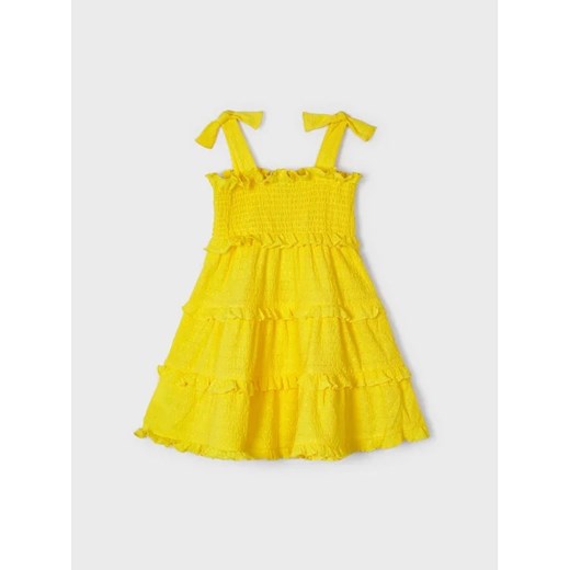 Mayoral Sukienka letnia 3934 Żółty ze sklepu MODIVO w kategorii Sukienki dziewczęce - zdjęcie 168402121