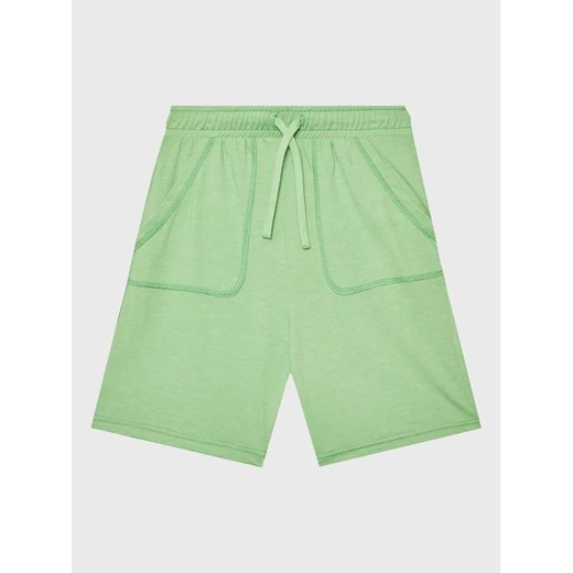 United Colors Of Benetton Szorty sportowe 37YKC901P Zielony Regular Fit United Colors Of Benetton 160 MODIVO