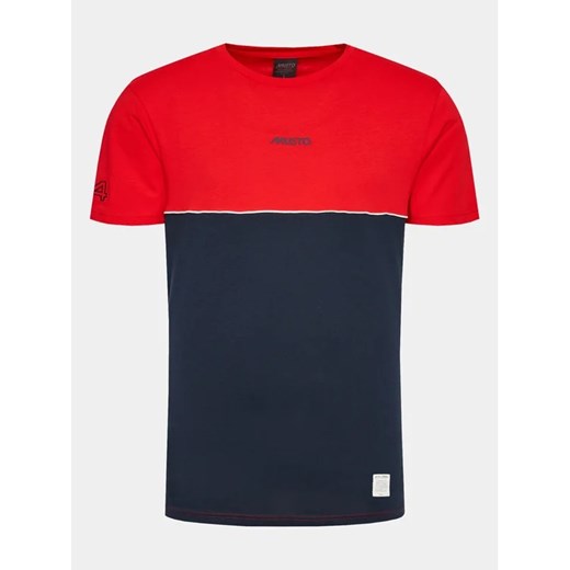 Musto T-Shirt 64 Channel 82505 Czerwony Regular Fit ze sklepu MODIVO w kategorii T-shirty męskie - zdjęcie 168402393