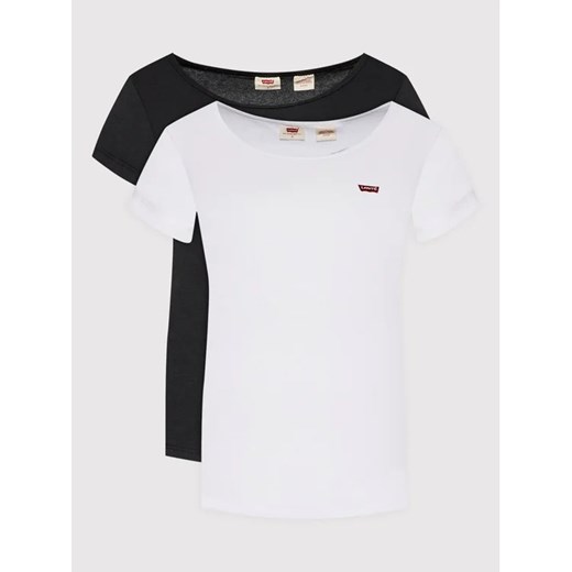 Levi's® Komplet 2 t-shirtów Perfect 74856-0000 Kolorowy Slim Fit ze sklepu MODIVO w kategorii Bluzki damskie - zdjęcie 168402601