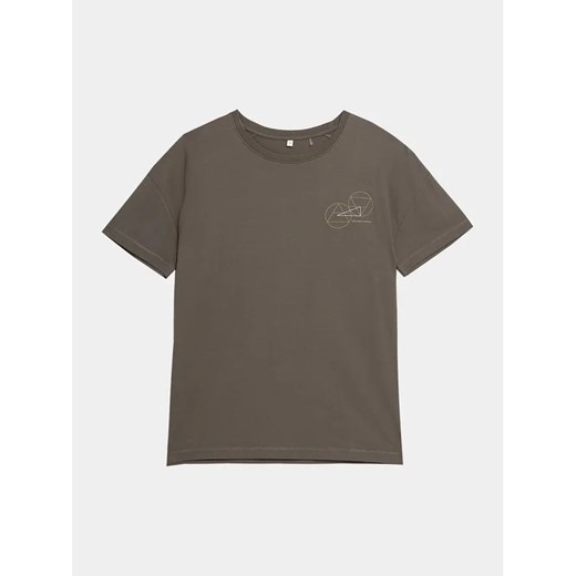 Outhorn T-Shirt OTHAW23TTSHF0920 Szary Regular Fit ze sklepu MODIVO w kategorii Bluzki damskie - zdjęcie 168402661