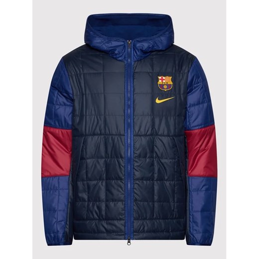 Nike Kurtka puchowa FC Barcelona DM0607 Granatowy Regular Fit Nike M MODIVO