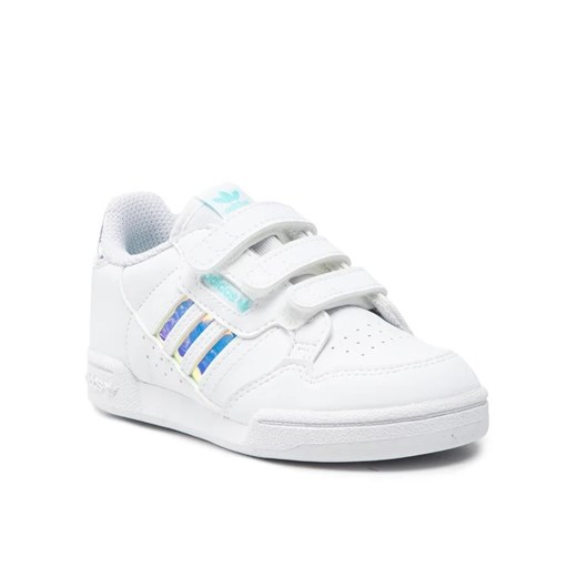 adidas Sneakersy Continental 80 Stripes Cf GZ3262 Biały ze sklepu MODIVO w kategorii Buciki niemowlęce - zdjęcie 168402933