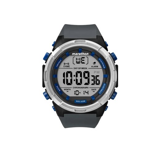 Timex Zegarek Digital TW5M33000 Szary ze sklepu MODIVO w kategorii Zegarki - zdjęcie 168403644