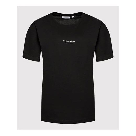 Calvin Klein Curve T-Shirt Inclusive Micro Logo K20K203712 Czarny Regular Fit 3XL okazja MODIVO