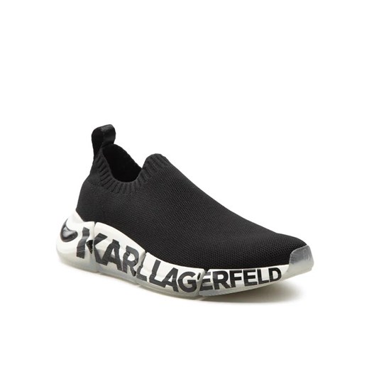 KARL LAGERFELD Sneakersy KL63213 Czarny Karl Lagerfeld 35 okazja MODIVO