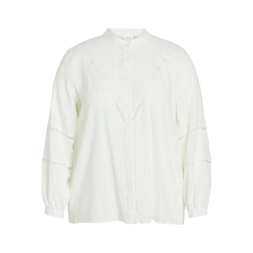 Vila Koszula 14092078 Biały Regular Fit ze sklepu MODIVO w kategorii Koszule damskie - zdjęcie 168404624