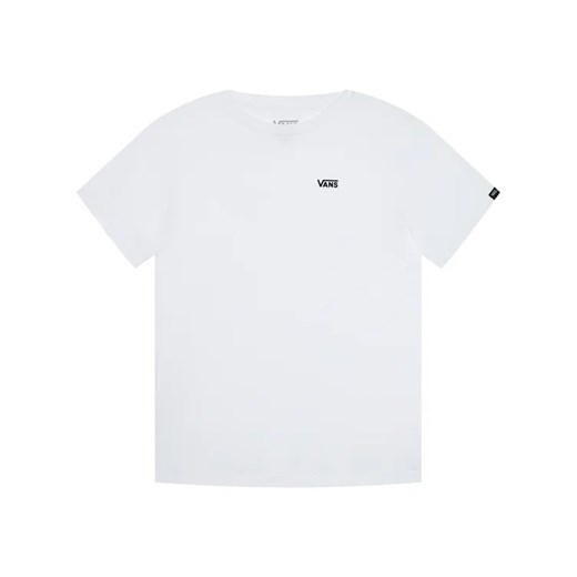 Vans T-Shirt Left Chest VN0A4MQ3 Biały Classic Fit Vans S MODIVO