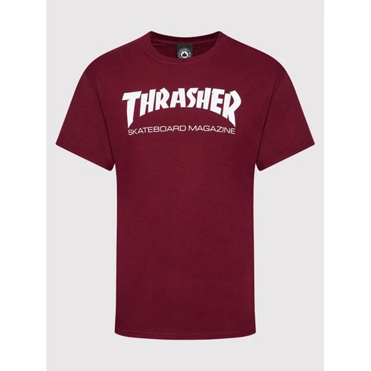 Thrasher T-Shirt Skatemag Bordowy Regular Fit Thrasher XL MODIVO