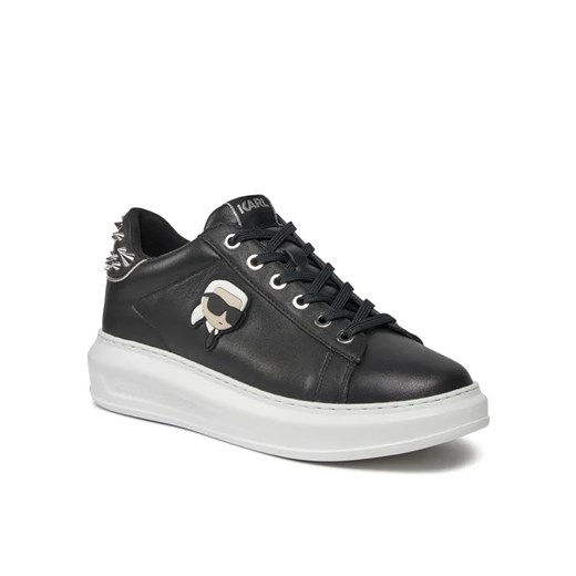 KARL LAGERFELD Sneakersy KL62529N Czarny Karl Lagerfeld 35 MODIVO