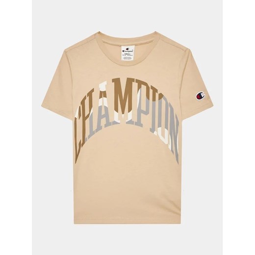 Champion T-Shirt 306362 Beżowy Regular Fit Champion XXS MODIVO