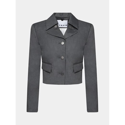 Remain Marynarka BCR1099 Szary Regular Fit Remain 34 MODIVO