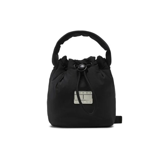 Tommy Jeans Torebka Tjw Hype Conscious Bucket Bag AW0AW14142 Czarny ze sklepu MODIVO w kategorii Torebki worki - zdjęcie 168405681